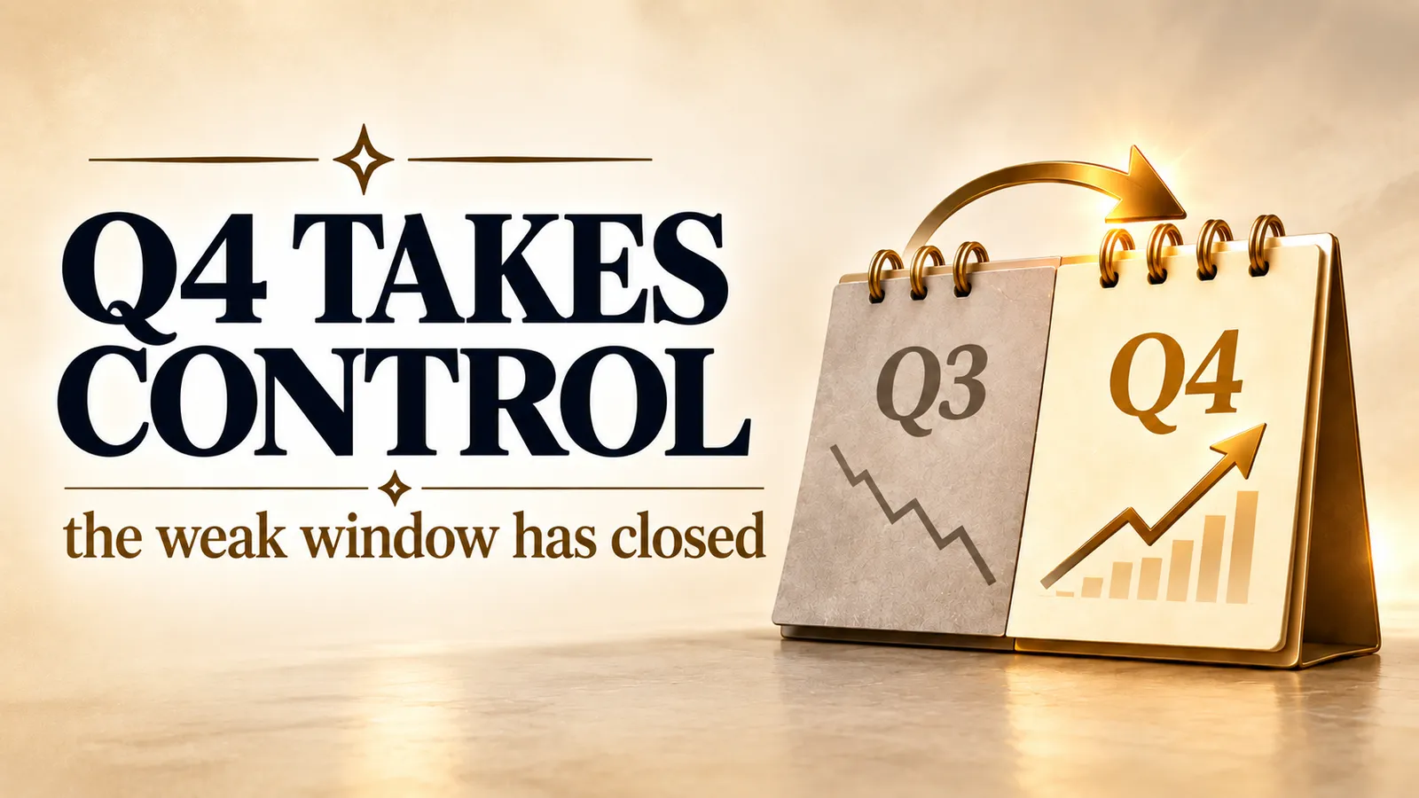 The weak window is over. Is the best quarter next?