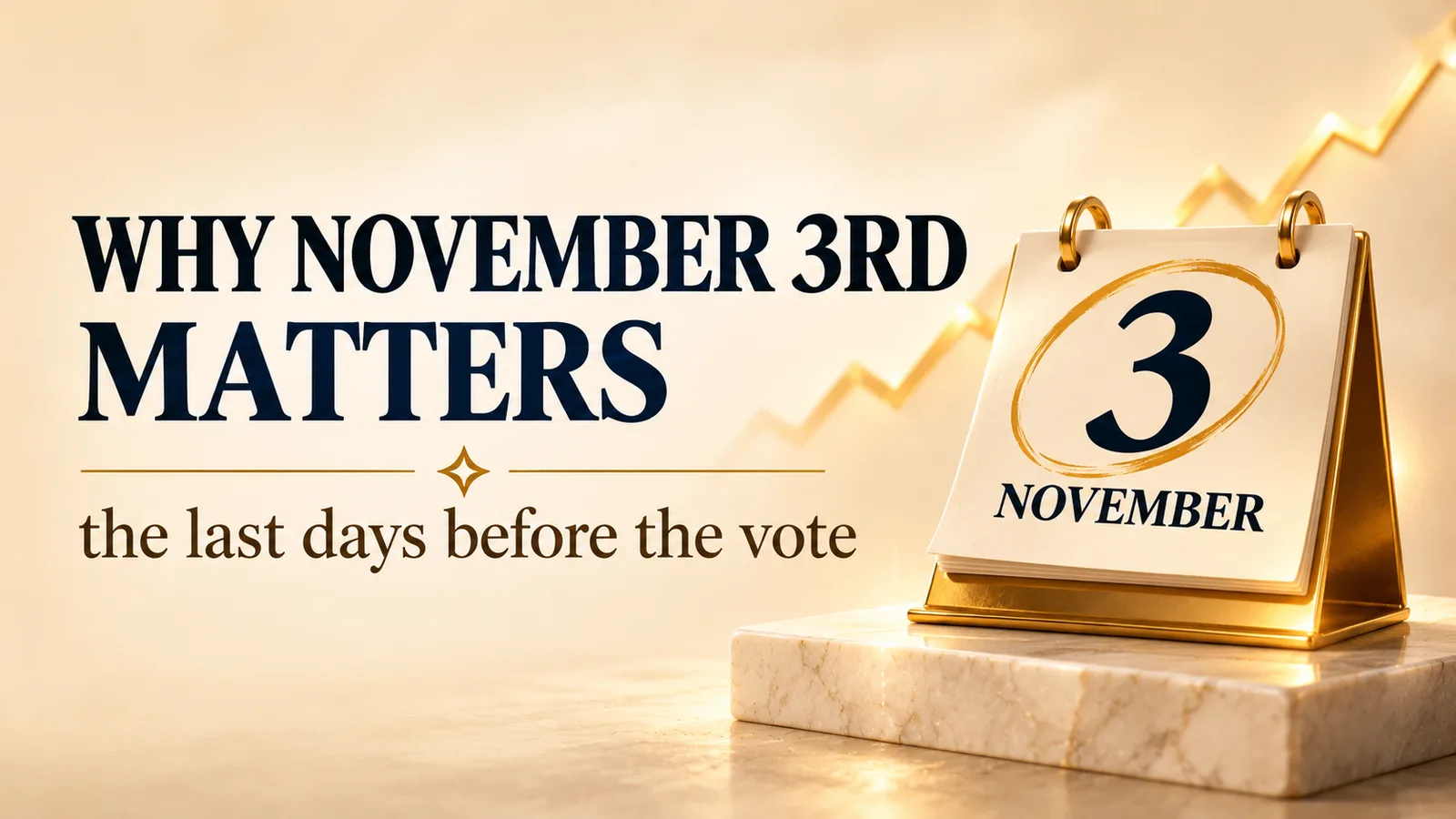 Why November 3rd matters